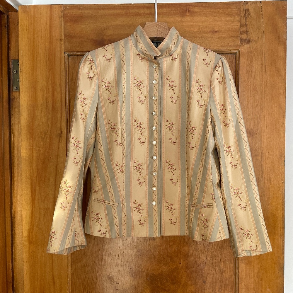 Lauren by Ralph Lauren Vintage Brocade Jacket